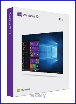 NEW Microsoft Windows 10 Pro USB 3.0 32 & 64 Bit Sealed Box