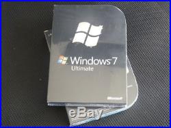 NEW Microsoft Windows 7 Ultimate32bit+64bit FULL VERSION With DVD