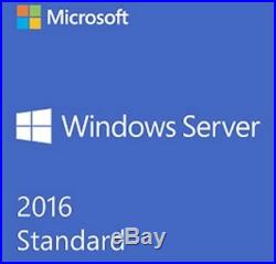 NEW Microsoft Windows Server 2016 Standard Dell ROK Licence BIOS Locked Dell