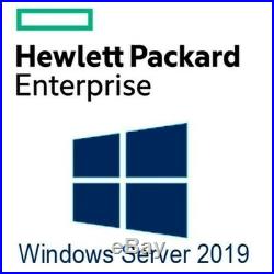 NEW Microsoft Windows Server 2019 Standard 64bit HPE ROK DVD