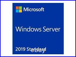 NEW Microsoft Windows Server 2019 x64 Standard Edition 16 Core OEM DVD P73-07788