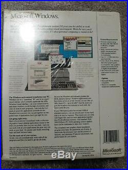 NEW SEALED Microsoft Windows 3.0 Operating System 3.5 Floppy Discs