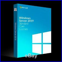 NEW Windows Server 2019 Standard 64 Bit License Key & OS USB or DL Included