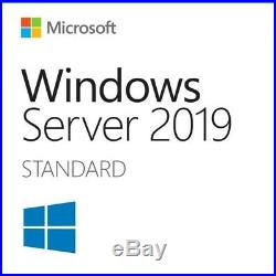 NEW Windows Server 2019 Standard License Key Activation & OS Download included
