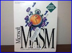 New Microsoft MASM v6.11 Macro Assembler Assembly Language Development System