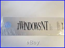 New Microsoft Windows NT 3.1 FIRST OS CDROM NEW Unopened Package Rare! 1993