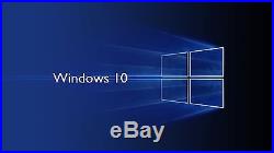 New Sealed Microsoft Windows 10 Professional 64 Bit DVD with product key