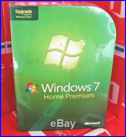 New & Sealed Microsoft Windows 7 Home Premium Upgrade DVD T5d-00159 Genuine Uk
