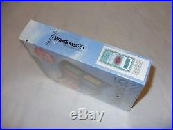 New Sealed Microsoft Windows 95 Retail Software 3.5 Collector Floppy 1995