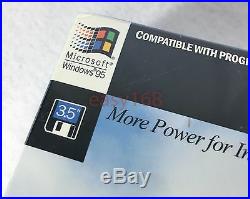 New Sealed Microsoft Windows 95 Retail Software 3.5 Collector Floppy 1995 USA