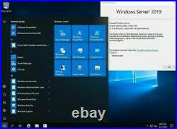 New Windows Server 2019 Datacenter 64BIT 2CPU 16C VMs USB & COA + 50 USER CAL