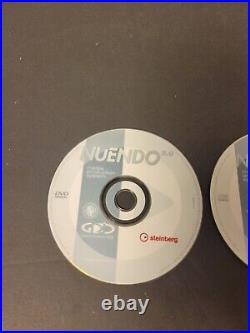 Nuendo 2.0 steinberg media production system 2003 2 disc set