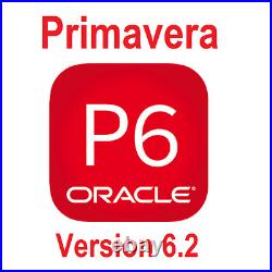 Primavera P6 Professional PPM Pro v6.2 software 2 Hour Delivery inc. Support