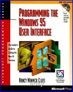 Programming the Windows 95 User Int, Cluts, Nancy Wi