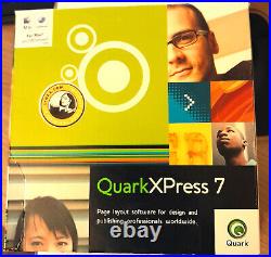 Quarkxpress 7 For Windows & Mac Complete Package, Boxed With Validation Code
