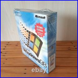 Rare Unopened New Microsoft Windows 98 Second Edition Upgrade Origin IRELAND