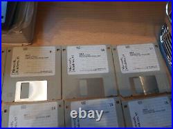 Rare windows 95 14 floppy discs & msdos userguide and 3 msdos discs free post