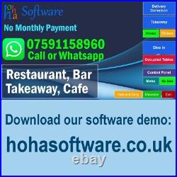 Restaurant EPOS System + Website, Computer Set Till System, Cash Register