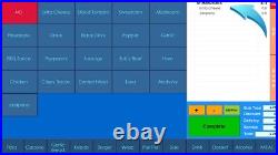 Restaurant EPOS System + Website, Computer Set Till System, Cash Register