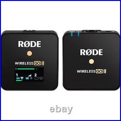 Rode Wireless GO II Single Wireless Mic System/Recorder Bundle with Pro Lapel Mic