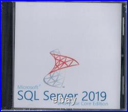 SQL Server 2019 Enterprise 8 Core, Unlimited CALs. Authentic Microsoft License