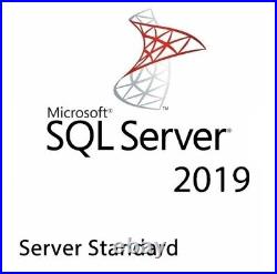 SQL Server 2019 Standard 16 Cores + 5 Cals