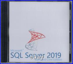 SQL Server 2019 Standard 8 Core, Unlimited CALs. Authentic Microsoft License