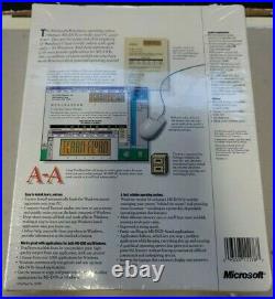 Sealed 1992 Microsoft Windows 3.1 Operating System NEW IN BOX