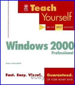Teach Yourself Windows 2000 Profess, Underdahl, Bria