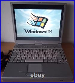 Twinhead Slimnote VX3 P88TF Laptop Win98se 6gb HD 256mb Ram 500MHz MMX