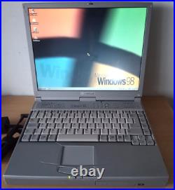 Twinhead Slimnote VX3 P88TF Laptop Win98se 6gb HD 256mb Ram 500MHz MMX