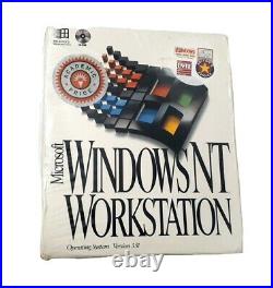UNOPENED RARE Microsoft Windows NT 3.51 Workstation Sealed, 1995