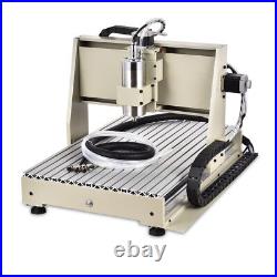 USB CNC 6040 4 Axis Router Engraver 1.5KW Engraving Machine Wood Carving Milling