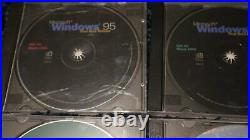 Ultra Rare Windows 95 Beta, Ddk, Development, Chicago Set 9cd