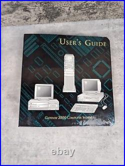 Vintage Gateway 2000 Computer 4DX2-66 System User's Guide & Windows 3.1 Software