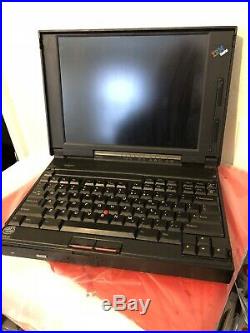 Vintage IBM ThinkPad 365XD Laptop Windows 95 operating System Type 2625 untested