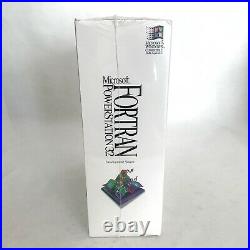 Vintage Microsoft Fortran PowerStation 32 Department System For Windows NT NEW