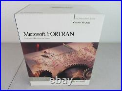 Vintage Microsoft Fortran Professional Development System 5.10 for DOS / OS/2