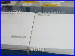 Vintage Microsoft Fortran Professional Development System 5.10 for DOS / OS/2