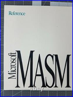 Vintage Microsoft MASM v6.11 Assembly Language Development System, TESTED