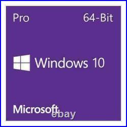 WINDOWS PRO 10 64-Bit Eng Intl 1pk DSP OEI DVD Licence Key uk seller
