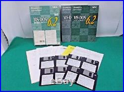 WINDOWS software - MS DOS 6.2 - very rare 3.5'' 2HD software JAPAN