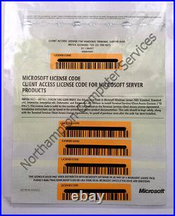 WindowsServer 2003 Terminal Services 100 CALs TS SE685099 RDSRemote Desktop VAT