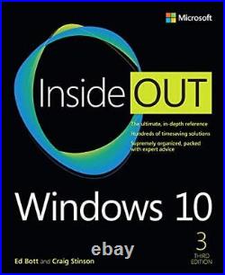 Windows 10 Inside Out, Stinson, Craig