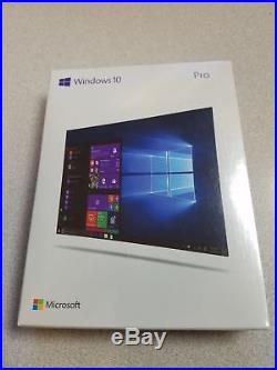 Windows 10 Pro Full Version 32 & 64-bit (USB Flash Drive) New Sealed FQC-10069