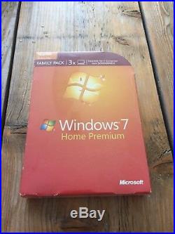 Windows 7 Home Premium Update Deutsch- Family Pack für 3 PCs mit MwSt Rechnung