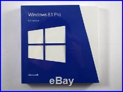 Windows 8.1 Professional 32-Bit/x64, Vollversion, englisch neu, SKU FQC-06914