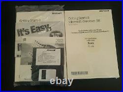 Windows 98 Second Edition Boot With Floppy disk + CD And Serial Number