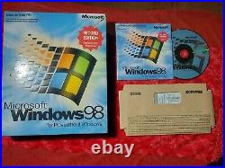 Windows 98 Second Edition, English. Boot Disk(floppy)+CD With Product Key