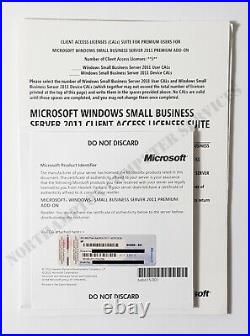 Windows SBS 2011 Premium Add-On HP ROK SQL 2008 R2 with 5 CALS 644258-B21 VAT